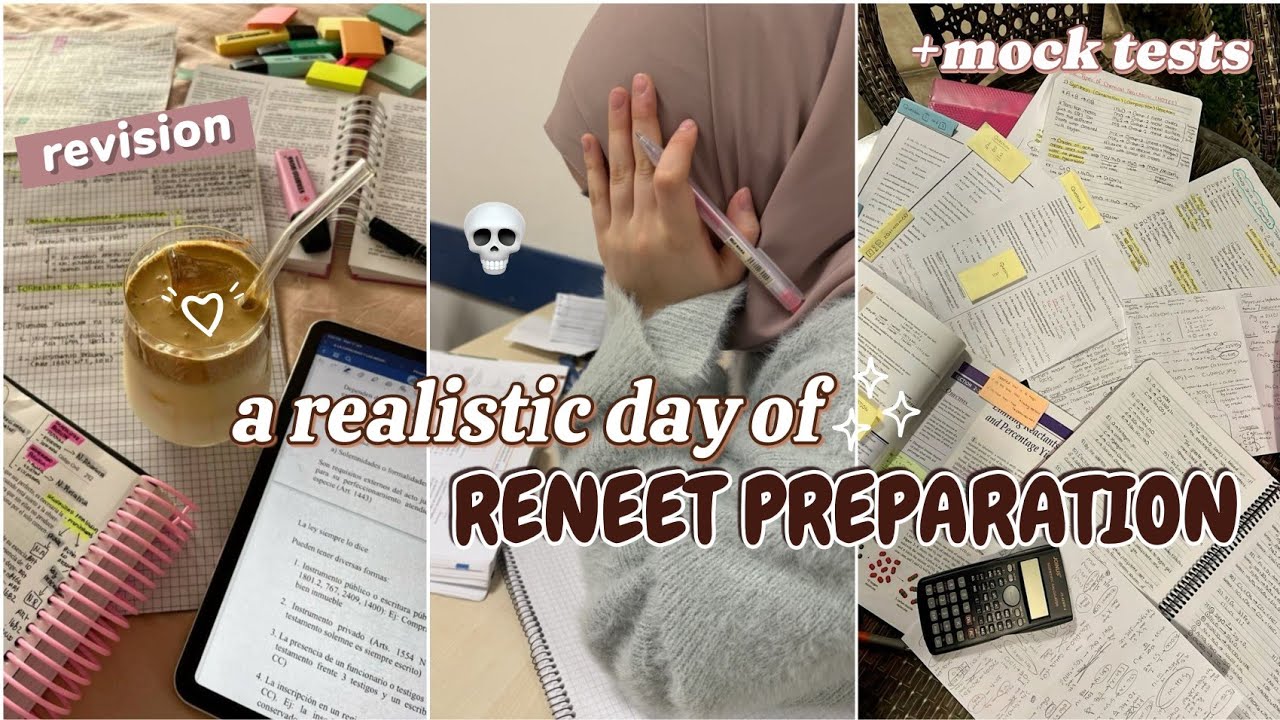 РЕАЛИСТИЧНЫЙ ВЛОГ ОБ УЧЁБЕ К ReNEET 2026📚|Пробный тест, выгорание, повторение и продуктивный день...