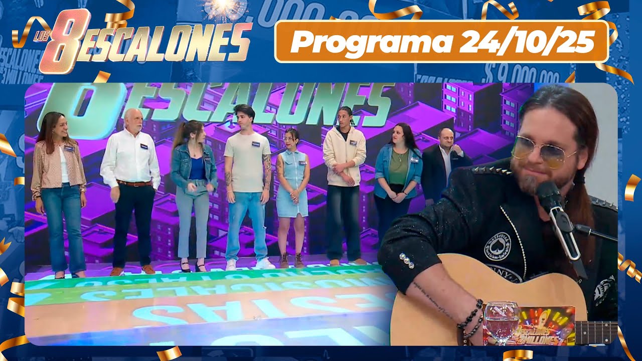Los 8 escalones de los 2 millones - Programa 24/10/25 - INVITADO: GERMÁN 