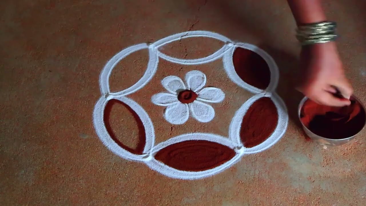 Karthigai deepam🌹 special flower padi kolam 3*2 🌹margazhi masam kolam🌹Dhanurmasam diya muggulu