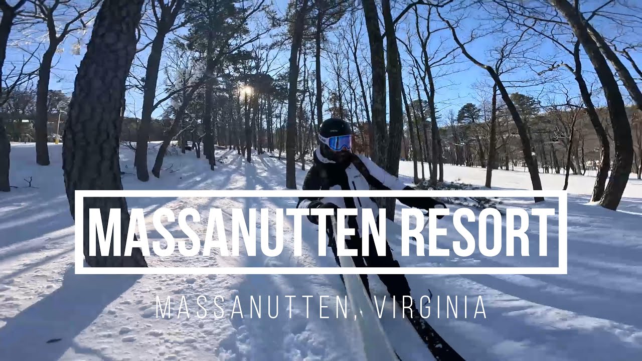 Skiing at Massanutten Resort in Virginia