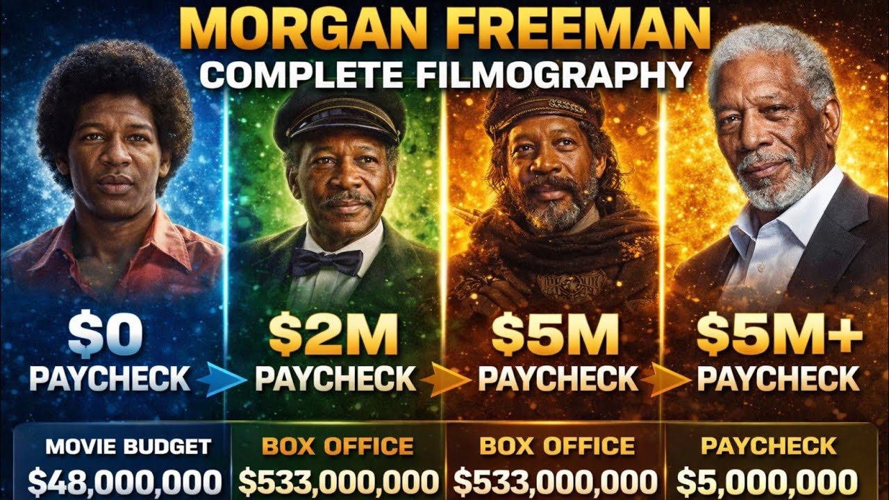 Morgan Freeman  Paycheck For Every Movie He Ever Made