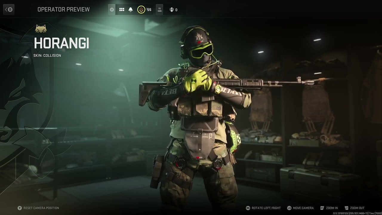 Call of Duty Modern Warfare II 2022 Multiplayer Operator Horangi profile
