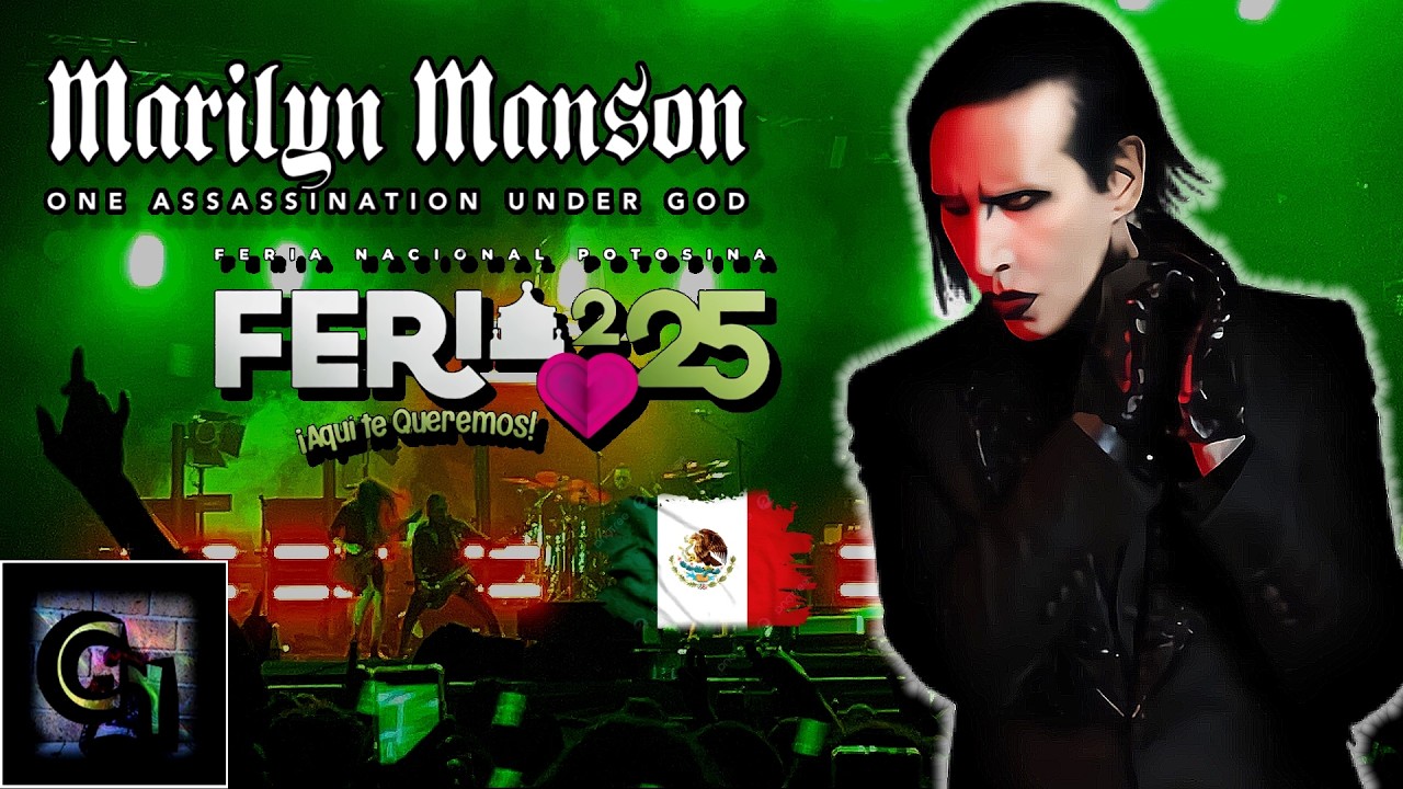 Marilyn Manson - San Luis Potosi - Mexico 2025 | Fenapo | Concierto Y Experiencia