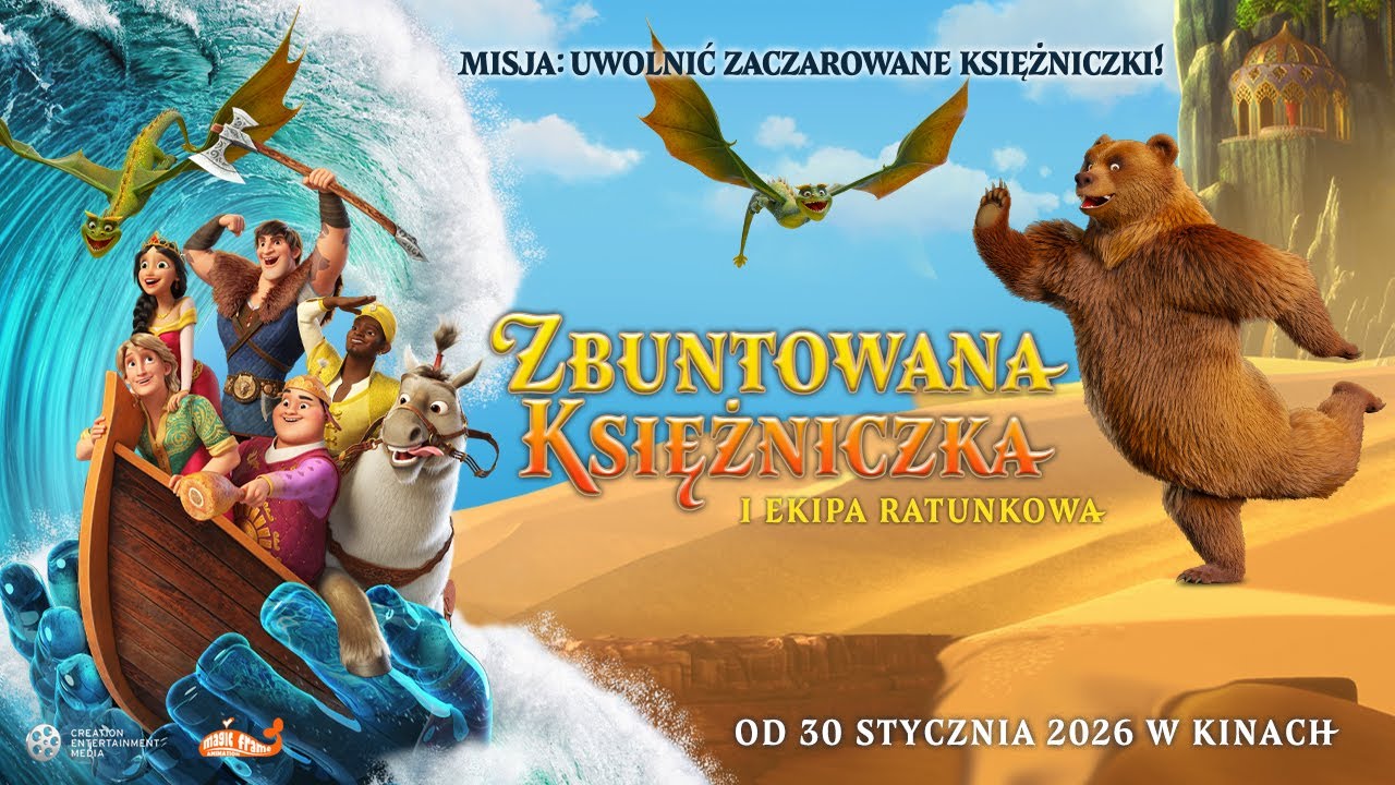 &bdquo;Zbuntowana księżniczka i ekipa ratunkowa&rdquo; &ndash; klasycznie dobra bajka.