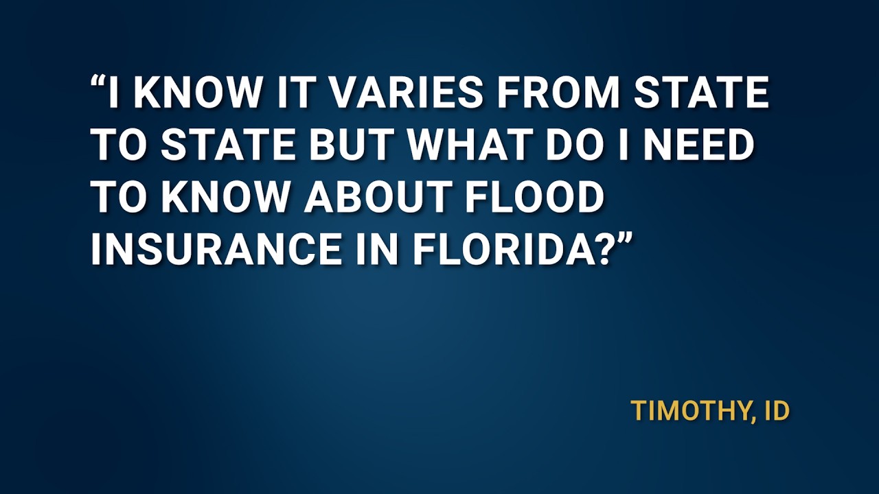 Flood Insurance in Florida