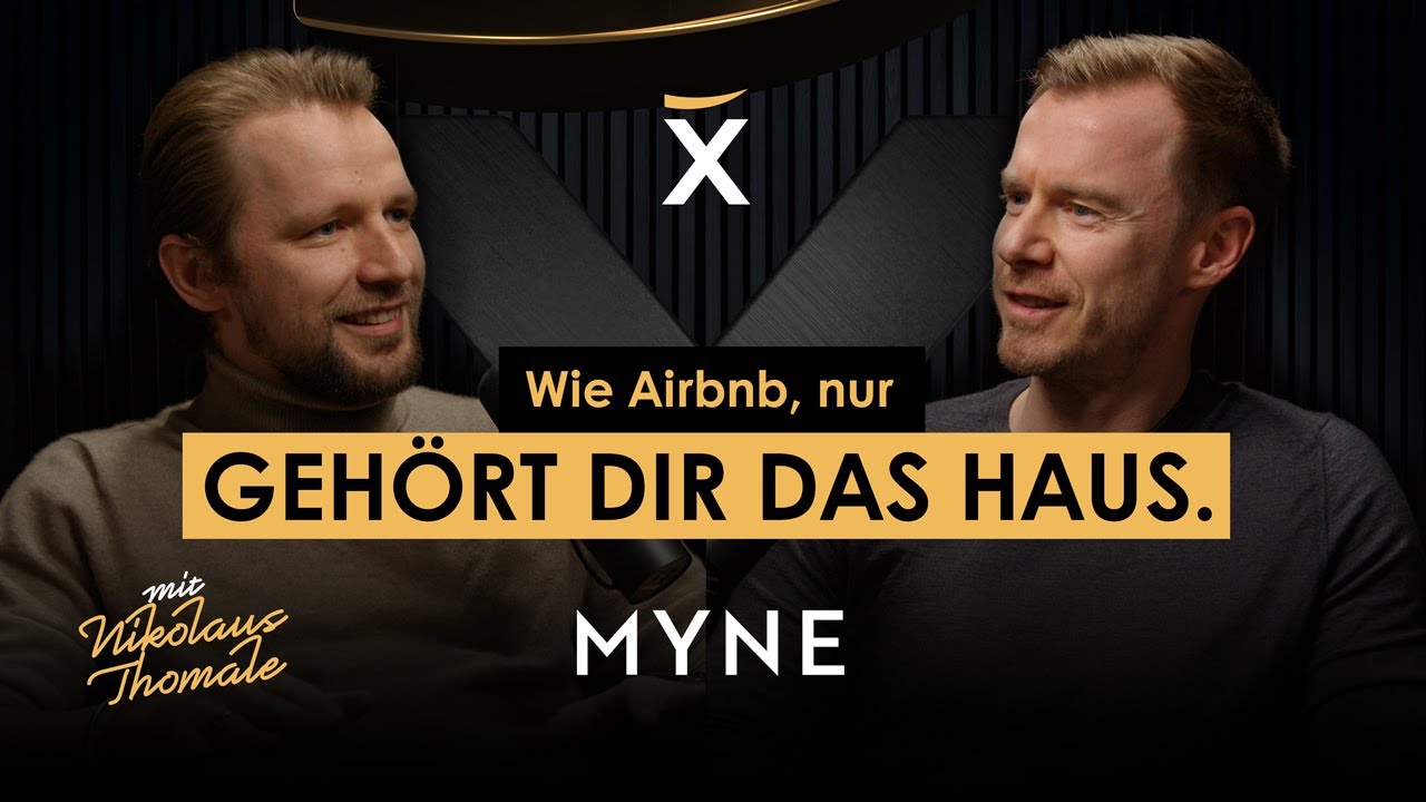 Das Airbnb für Eigentum: Ferienhäuser neu gedacht | Nikolaus Thomale von MYNE Homes bei Mittelstars