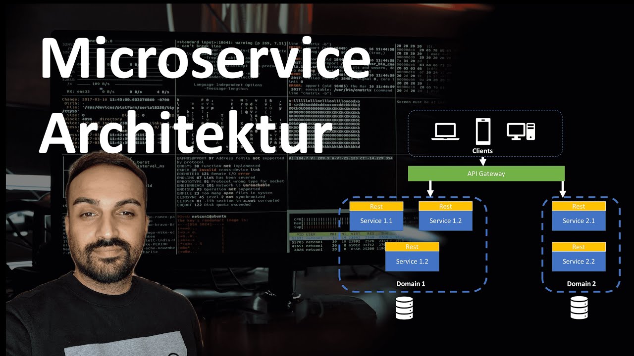 Was ist eine Microservice-Architektur? (Wann du sie nicht nutzen solltest) | Architekturmuster