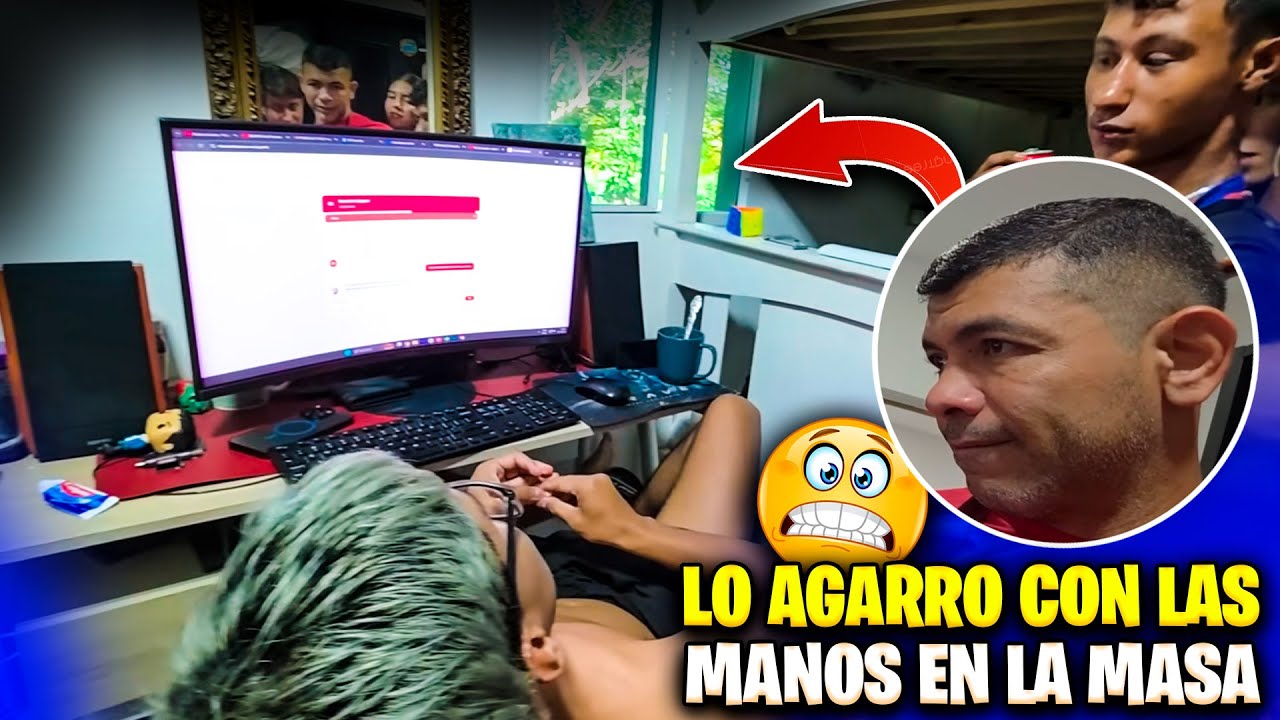 Pasamos vigiando a Henry y miren como lo encontramos. Camarón se echo un bailecito