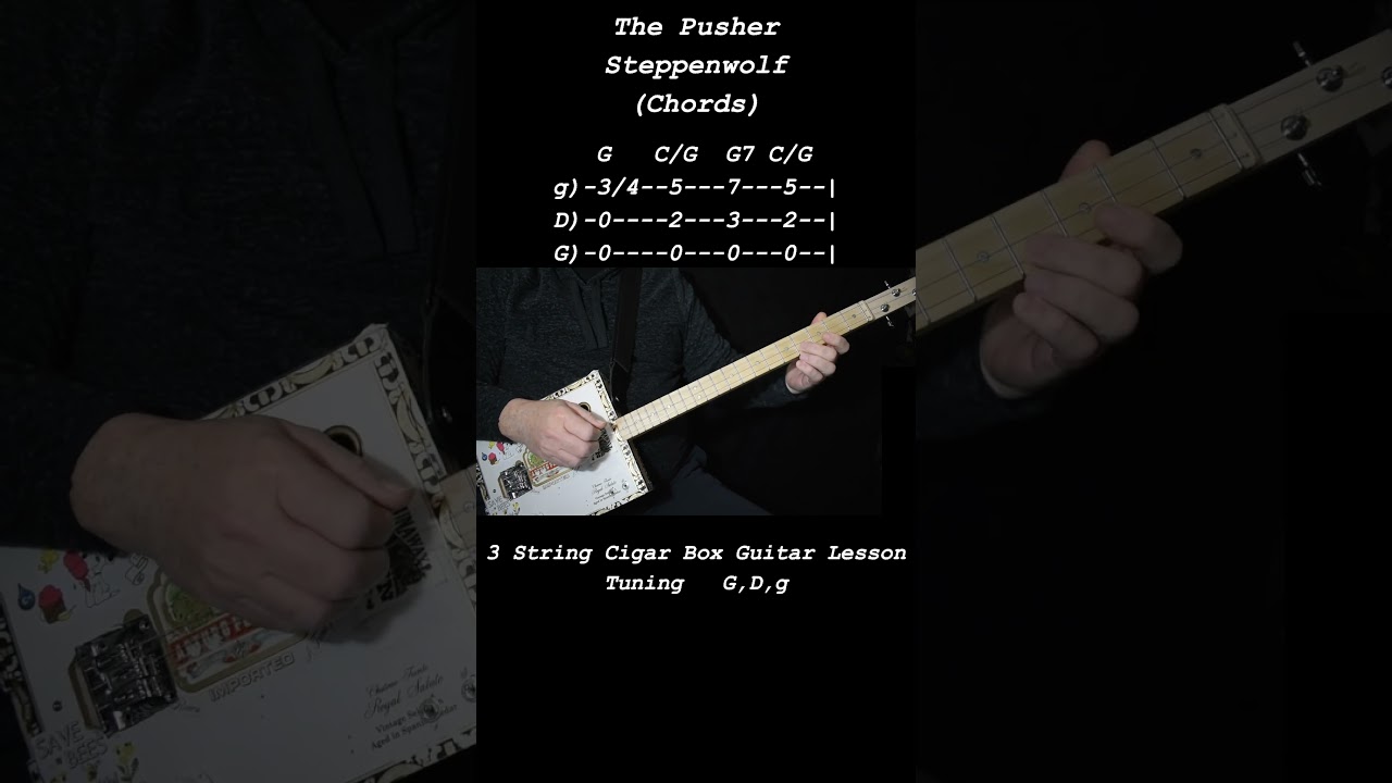 The Pusher By Steppenwolf (Chords) "No Chat" 