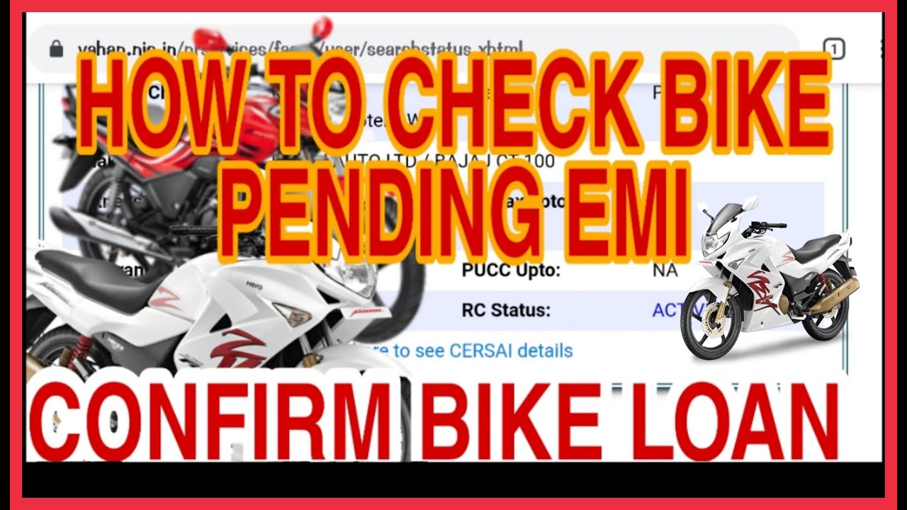 How to Check Bike/Car have any Pending Emi | Vehicle Loan Details in 2 minutes | Informative shots