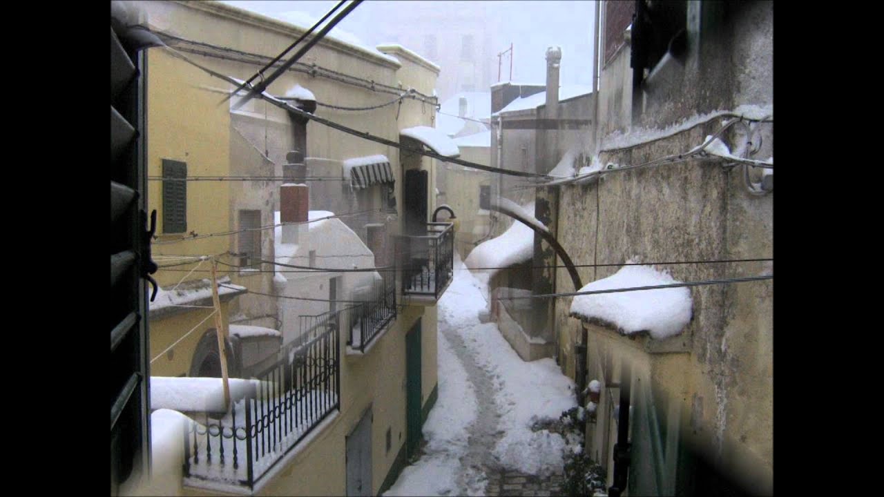 Grande nevicata a Miglionico (Febbraio 2012)