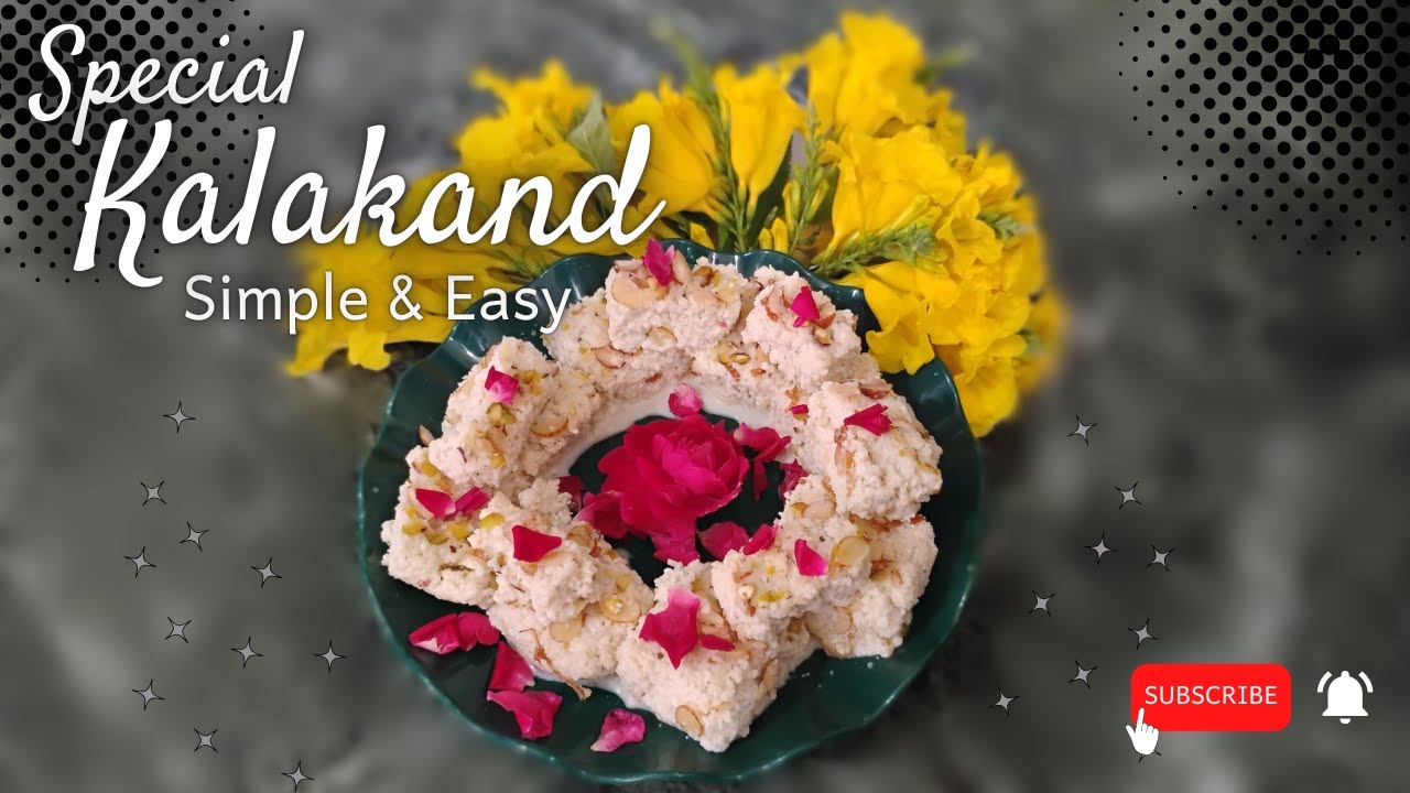 Simple and Easy Special Kalakand | Kalakand Recipe in Hindi | Kalakand Recipe Without Condensed Milk