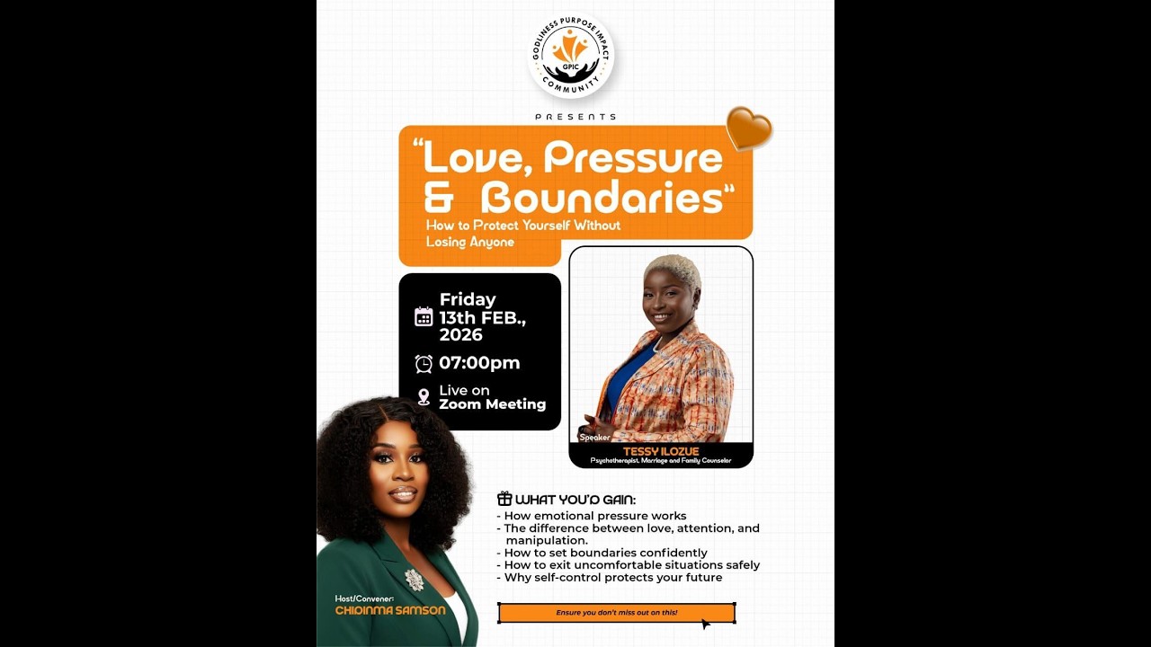 Love, Pressure & Boundaries