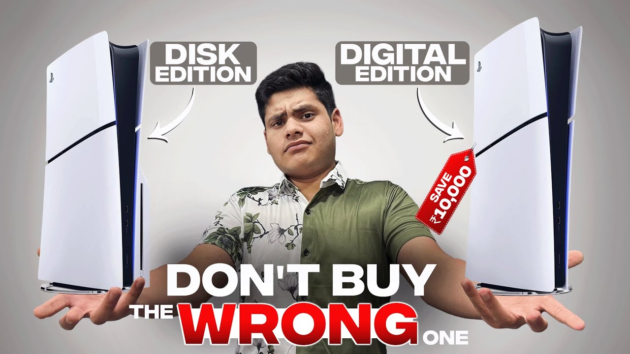 PS5 Digital vs Disc 2026 &ndash; Save ₹10,000 Before You Buy