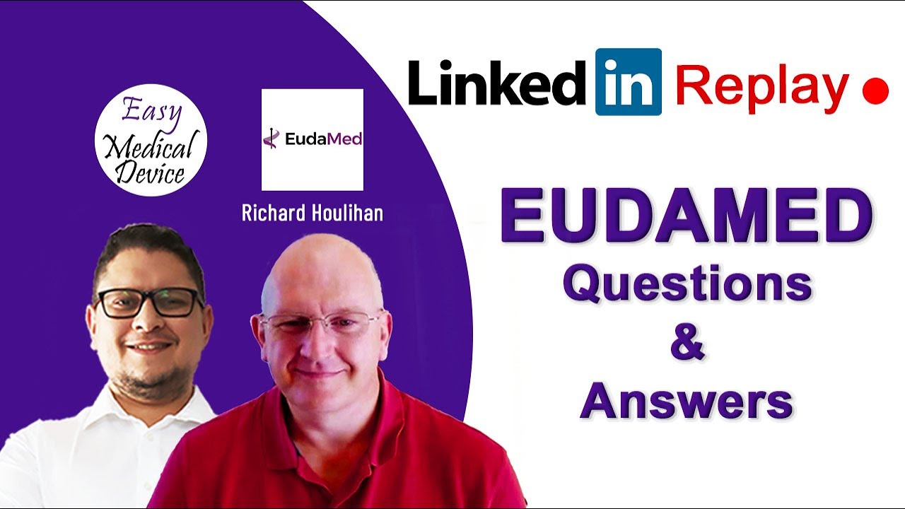 EUDAMED Question & Answers with Richard Houlihan (Live Session)
