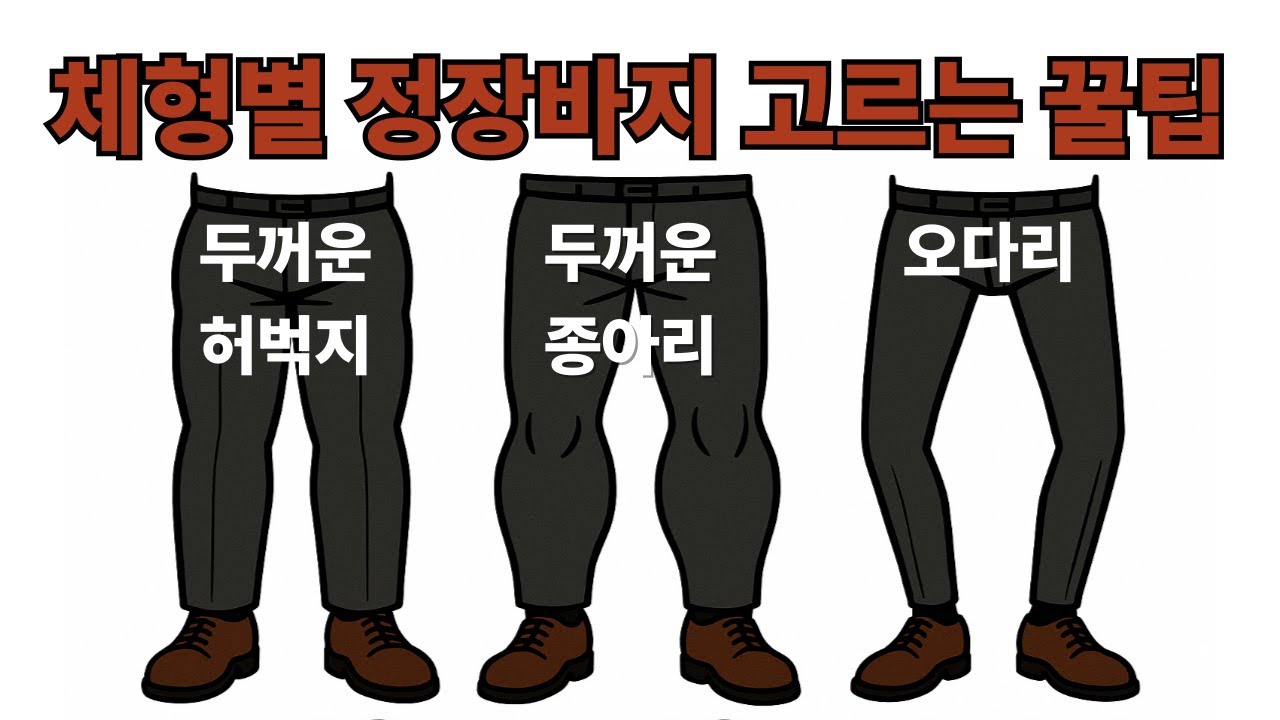 청담동 테일러 추천! 체형 보완 바지 코디 방법