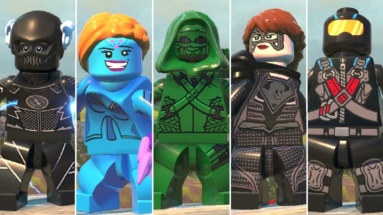All DC Super-Villains TV Series Characters (DLC) in LEGO DC Super-Villains