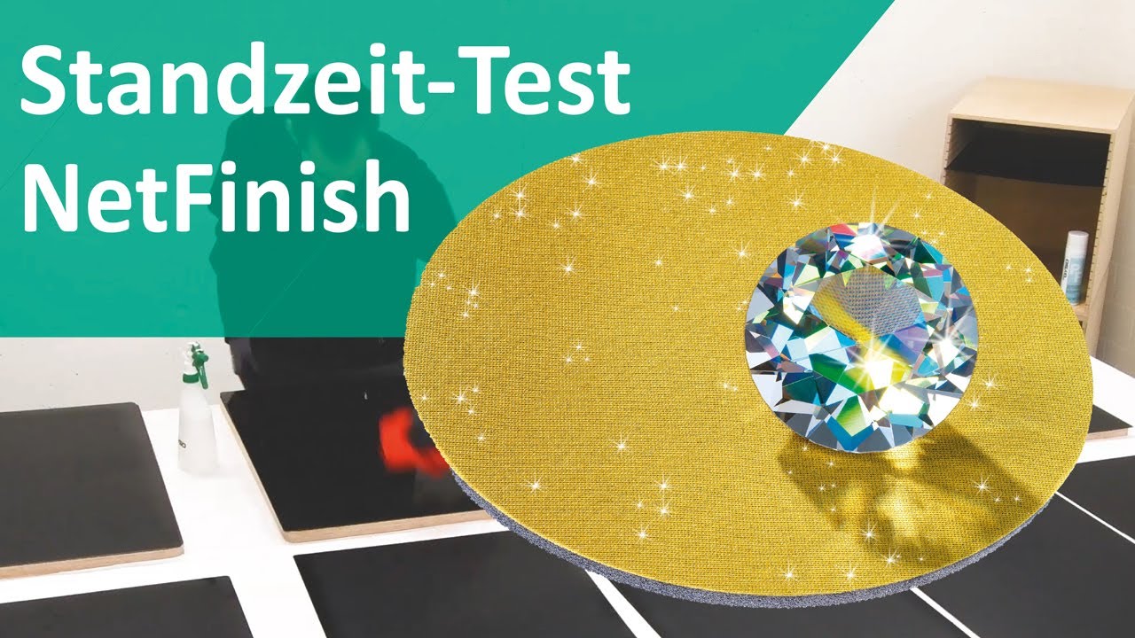 Standzeit Produkttest - Das NetFinish Netzschleifmittel, perfekt f&uuml;r jeden Automotive Lack | GYSO AG