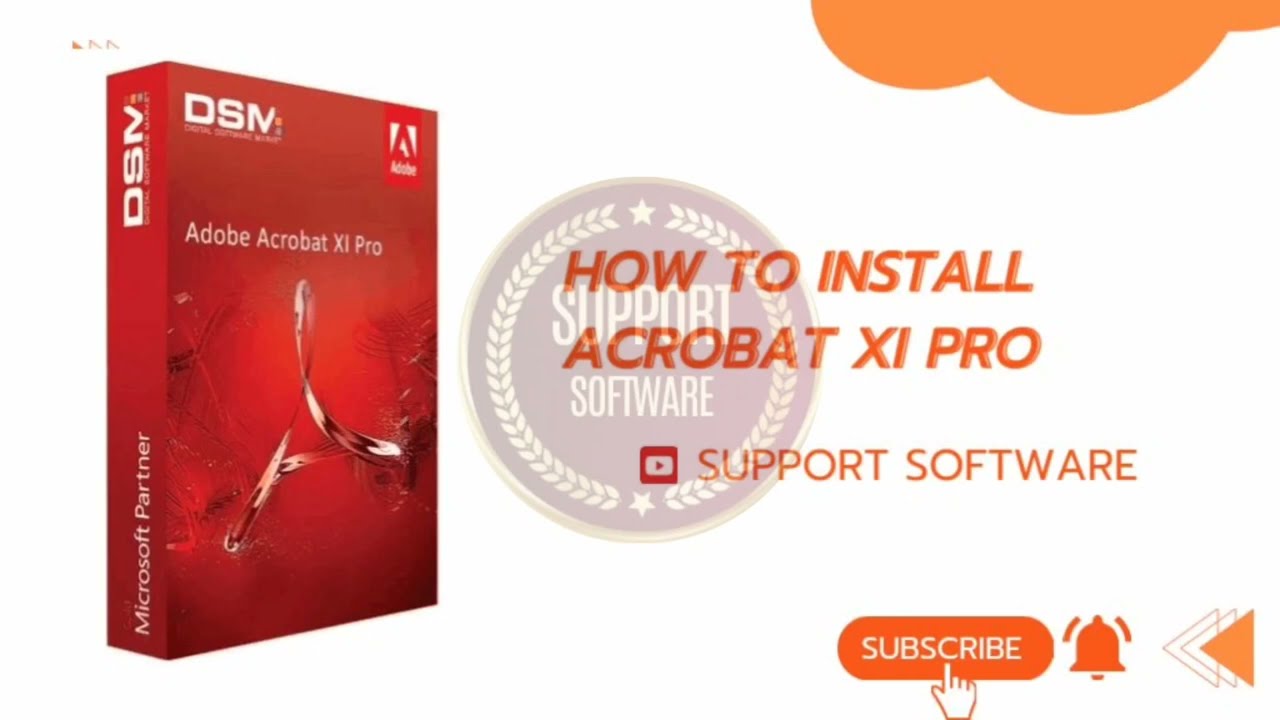 How to install acrobat xi pro