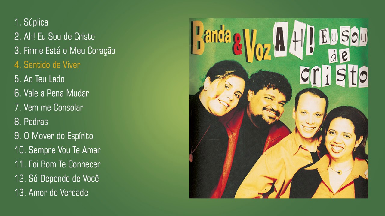 💿 Banda & Voz - Ah Eu Sou de Cristo (CD COMPLETO)