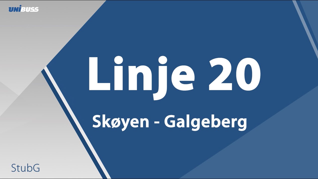 Linje 20 Skøyen - Galgeberg