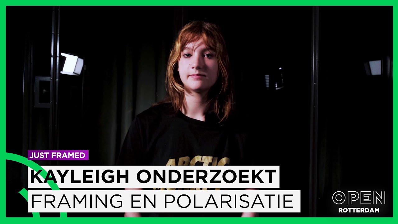 Kayleigh onderzoekt framing en polarisatie | JUST FRAMED | Afl. 1