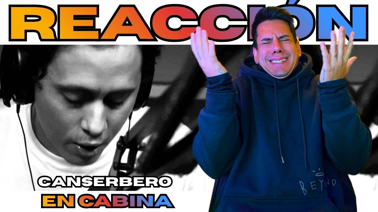 ARGENTINO REACCIONA // CONCIERTO EN CABINA EN VIVO CANSERBERO // ME PONE LA PIEL DE GALLINA ESTO!!