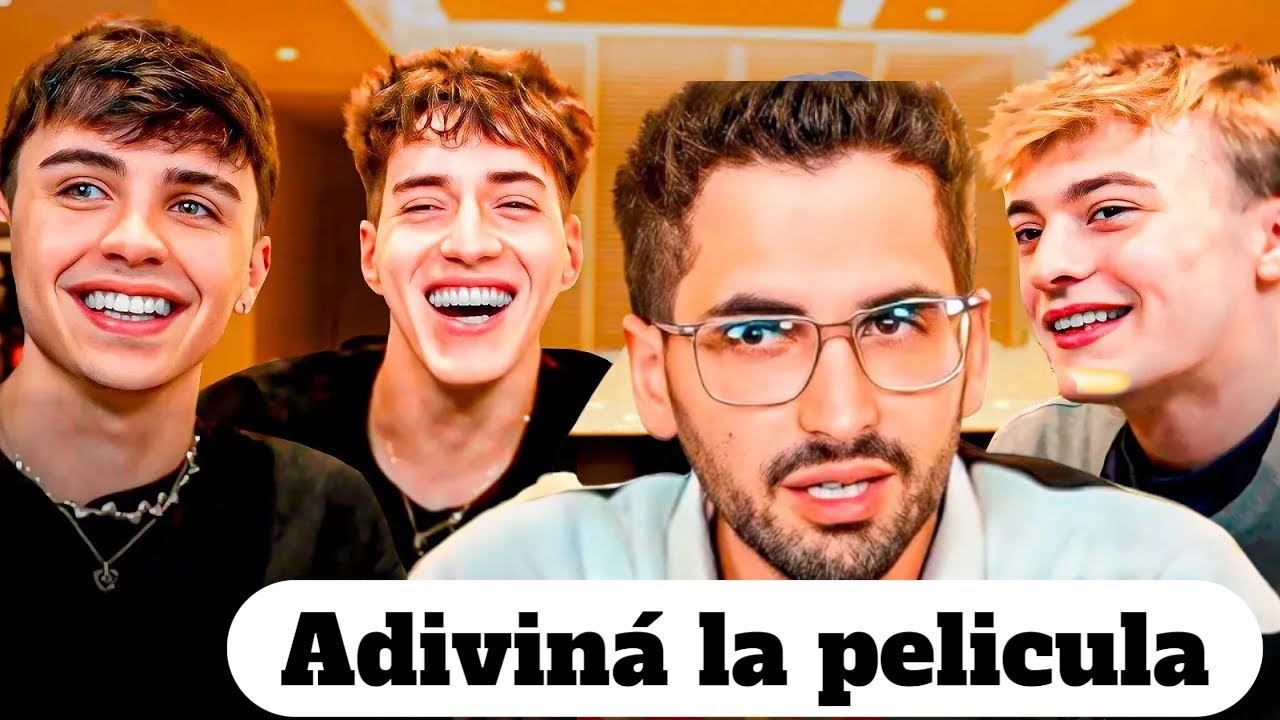 JUGANDO a ADIVINAR la PELICULA con: Mernuel, Moski, Bauleti y Matias Bottero