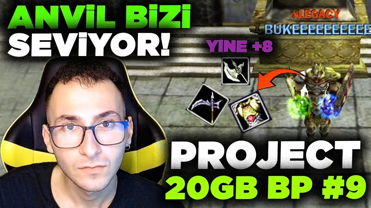 YİNE +8 İTEM BASTIK | PROJECT 20GB BP #9 | Knight Online