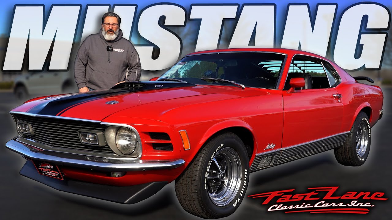 1970 Ford Mustang Mach 1 - For Sale at Fast Lane Classic Cars!