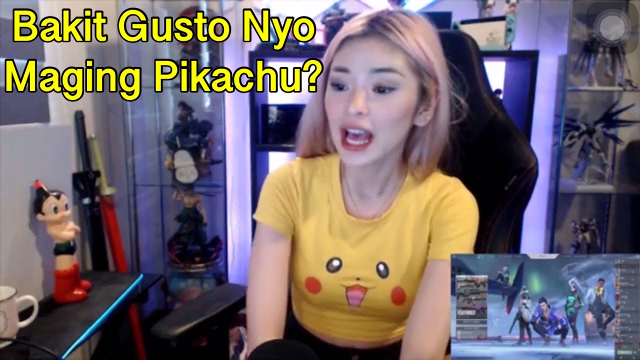 Viewers sa livestream ne Biancake gusto maging Pikachu hehe...😅😍❤️