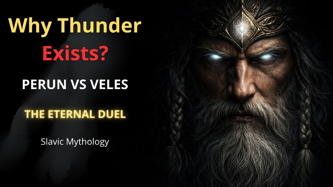 Why Thunder Exists? (According to Slavic Myth) — Perun vs Veles: The Eternal Duel | Slavic Mythology