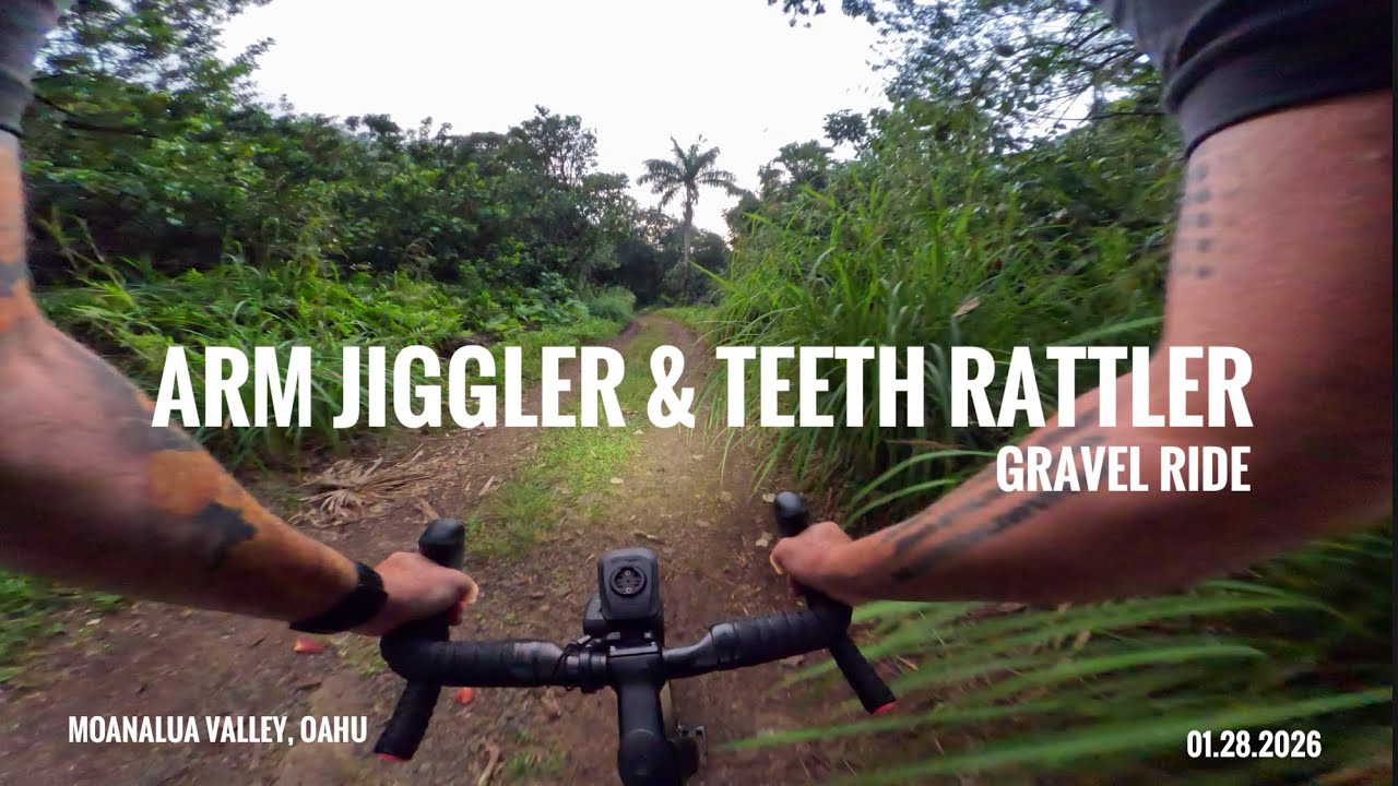 Gravel Ride - Moanalua Valley, Oahu, HI