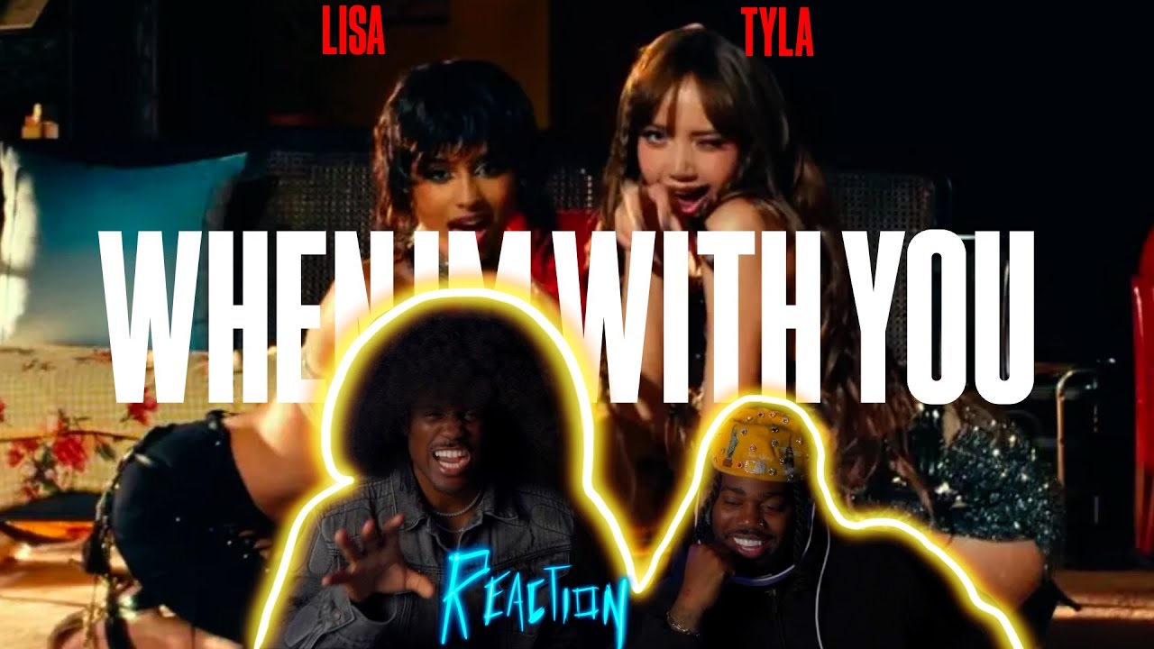 D3Mstreet Reacts | LISA ft. Tyla - When Im With You (Twitch Stream)
