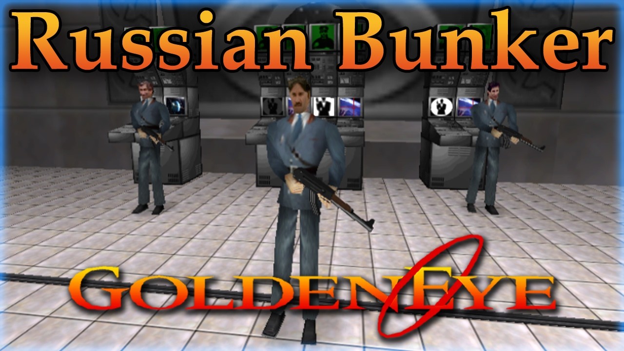 GoldenEye 007 N64 Custom Level - Russian Bunker