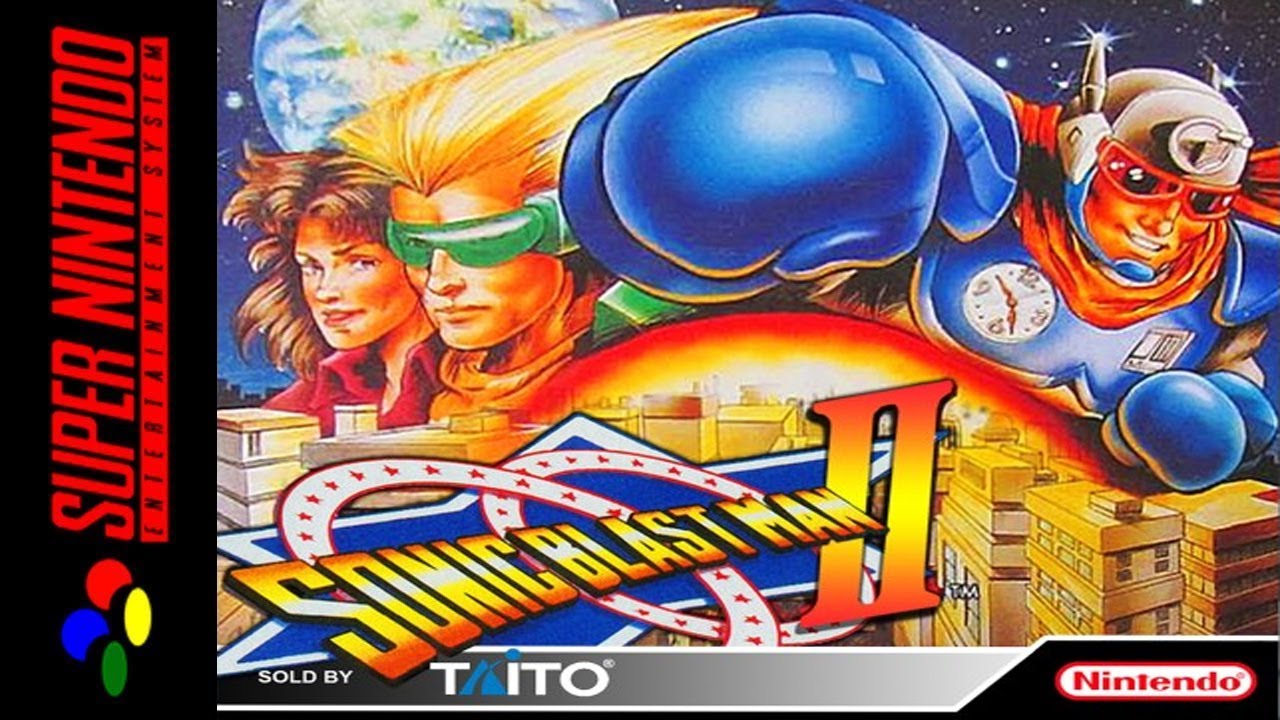 [Longplay] SNES - Sonic Blast Man II [2 Players] (4K, 60FPS)