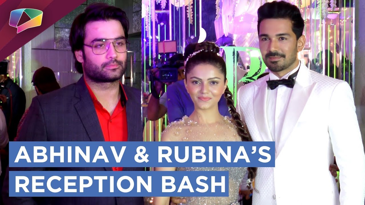 Abhinav Shukla And Rubina Dilaik Host A Star Studded Reception Bash