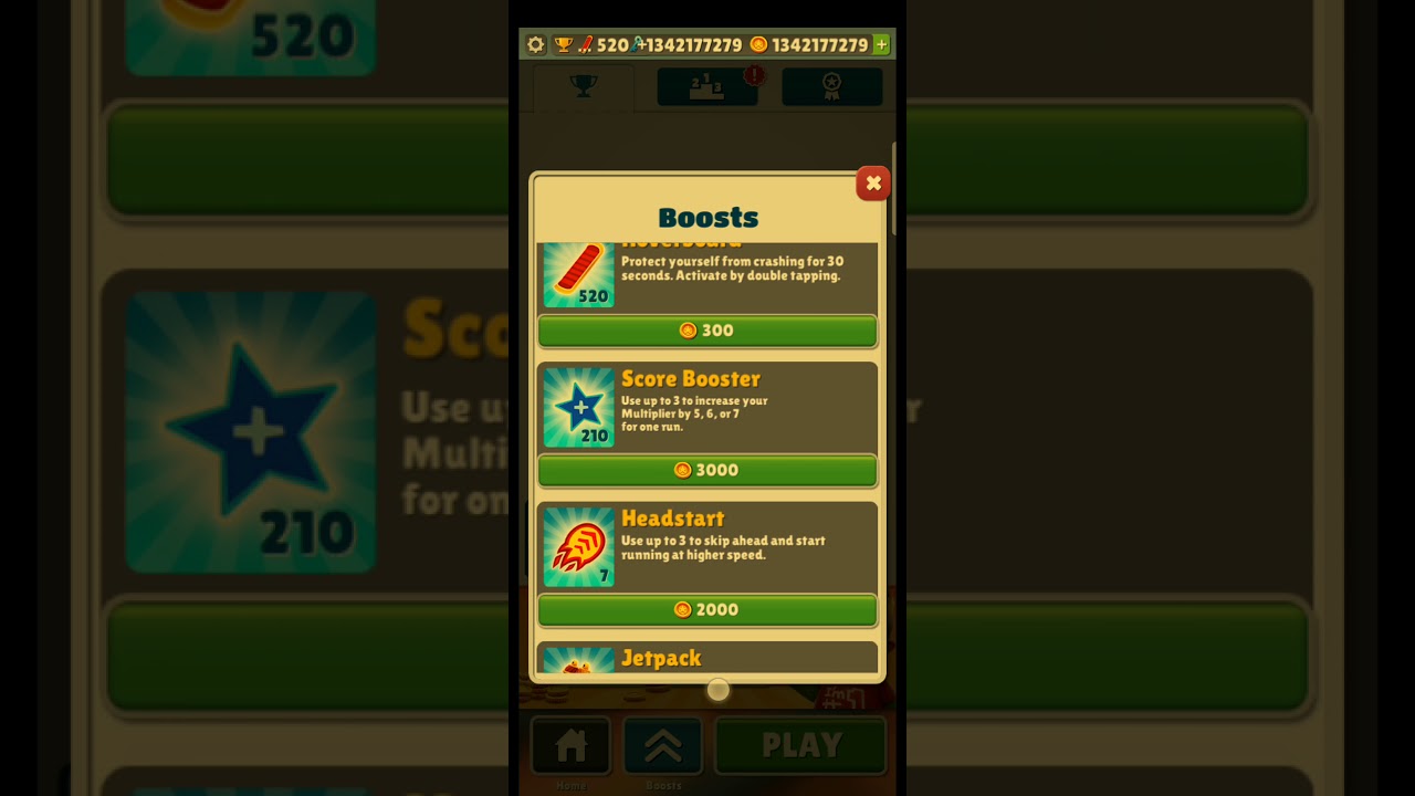 🔥Subway surfers 🔥 unlimited 🔥headstart🔥 and 🔥score booster 🔥