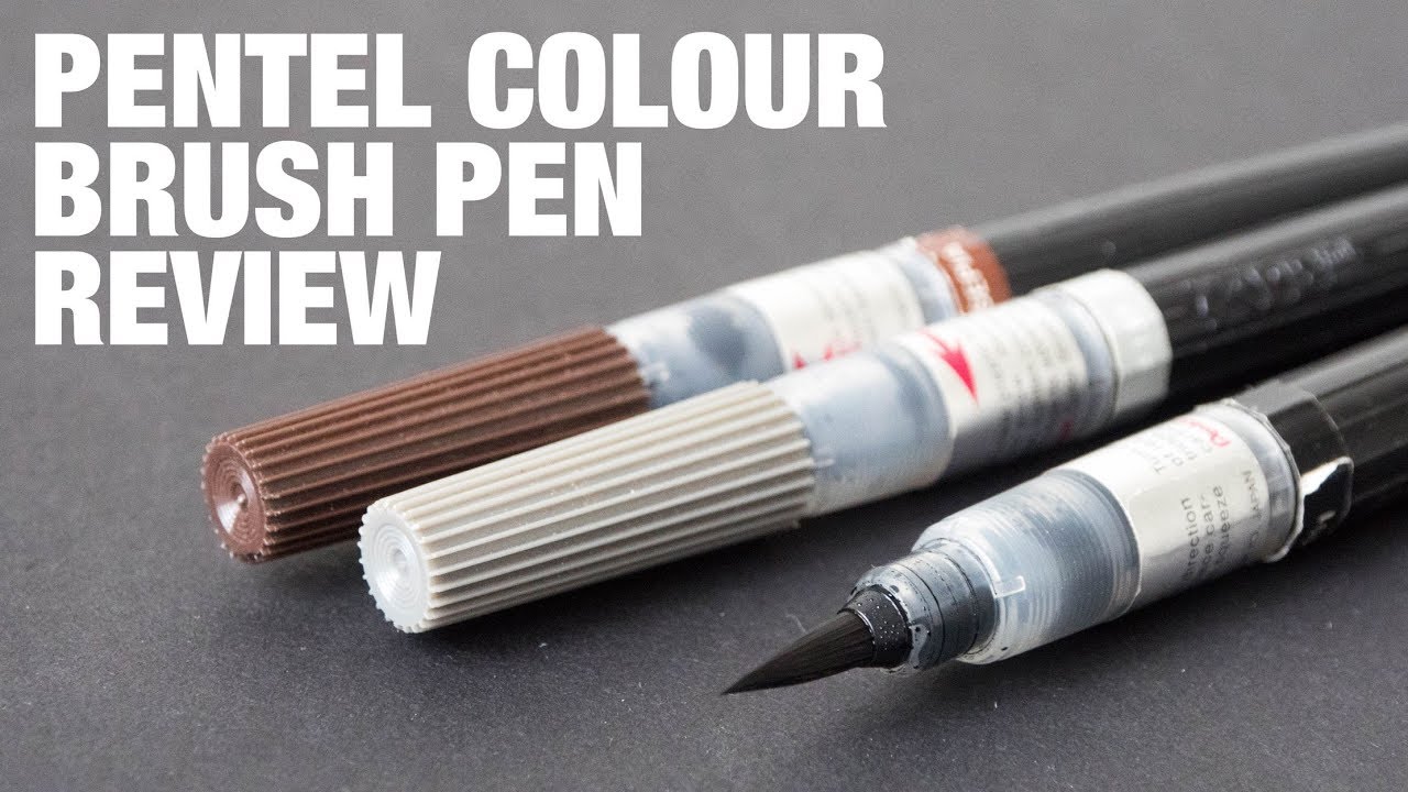 Review: Pentel Color Brush Pen