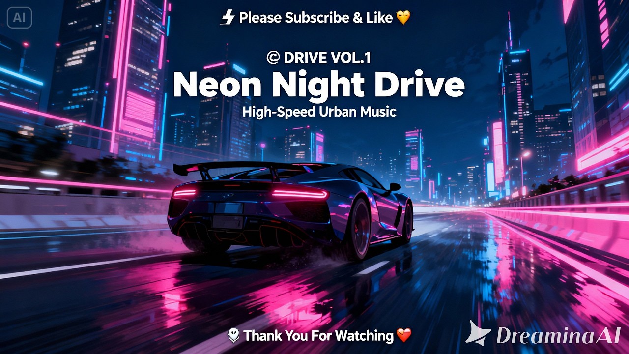 [Aural Haven]--🚗 DRIVE VOL.1 — Neon Night Drive