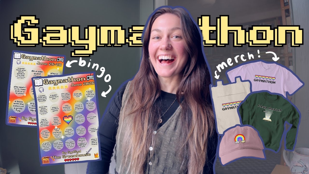 Pride Read-a-thon Announcement🌈📖💫! Gaymathon👾🏳️&zwj;🌈