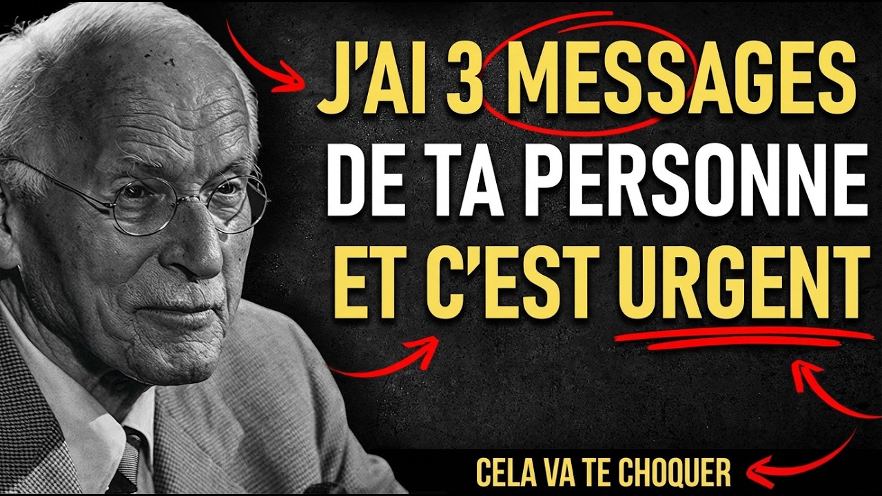 😱 J'AI 3 MESSAGES de ta personne et c'est urgent — cela va te choquer || Carl Jung