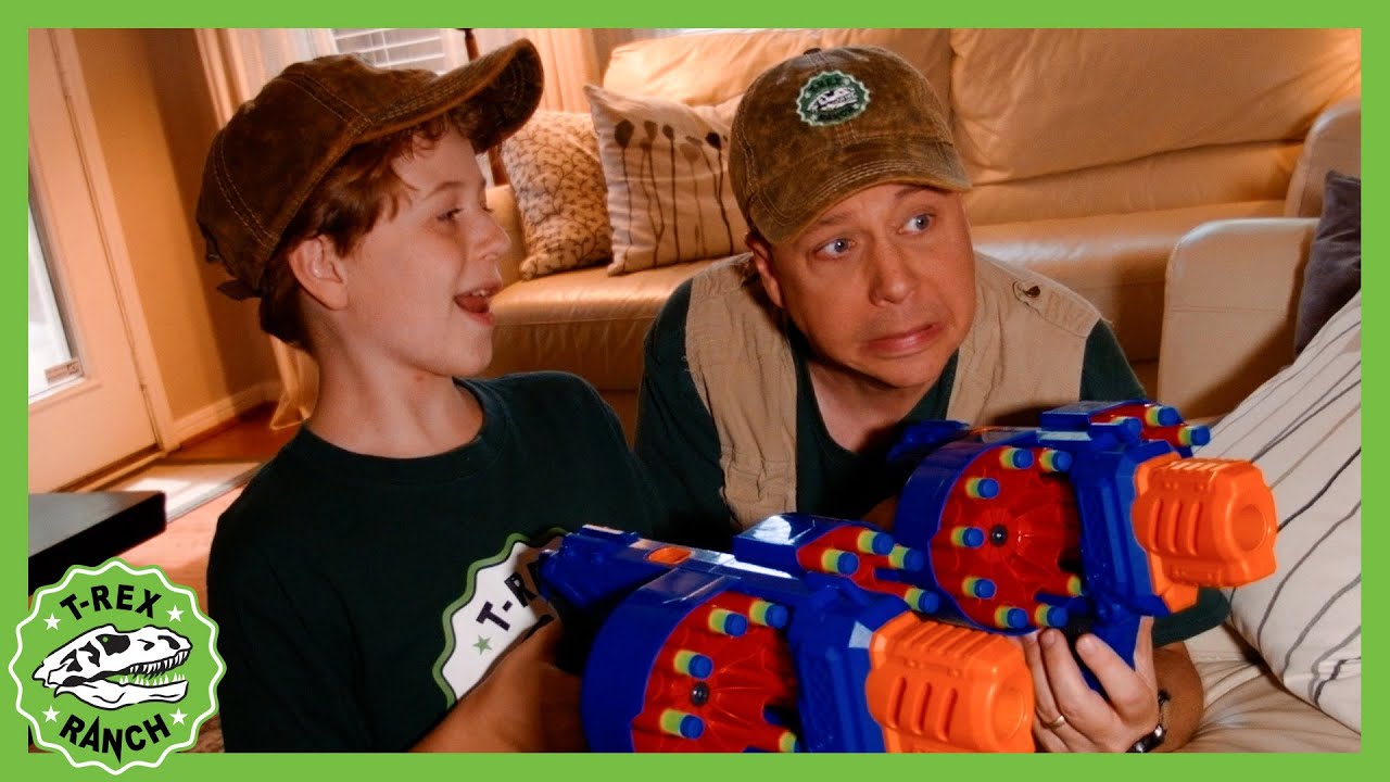 Baby Dinosaur in the House!! Clue Hunt In The Wild! | 🦖🦕 T-Rex Ranch Dinosaur Videos