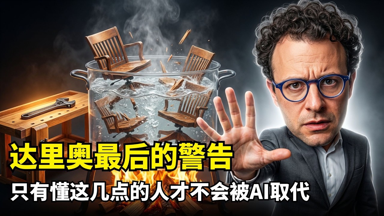 【AI职场】AI时代生存白皮书 | 达里奥阿莫迪 | 规模定律终局 | 个人择业建议 | 生物科技复兴 | 闭源模型壁垒 | 合成数据燃料 | 提示工程技巧 | 职场护城河 | 强化学习 | 认知
