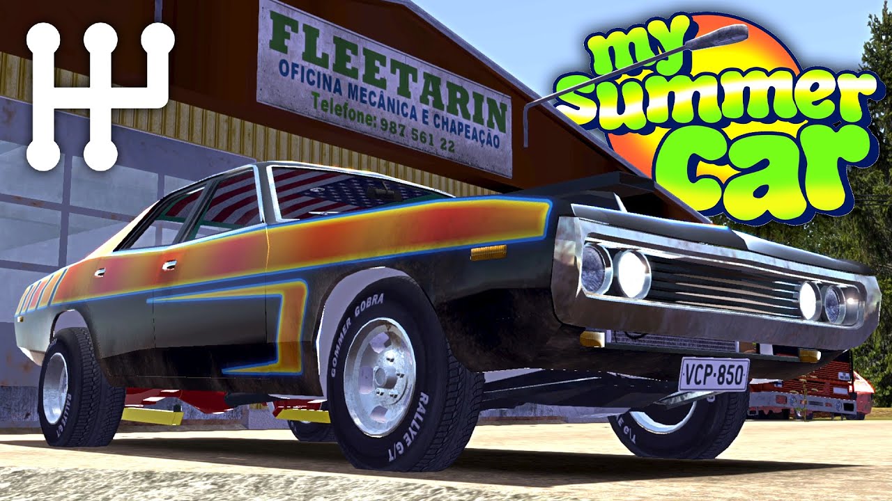 Tive uma SURPRESA ao dirigir o CARRO DO MECÂNICO! - My Summer Car NOVA ERA #19