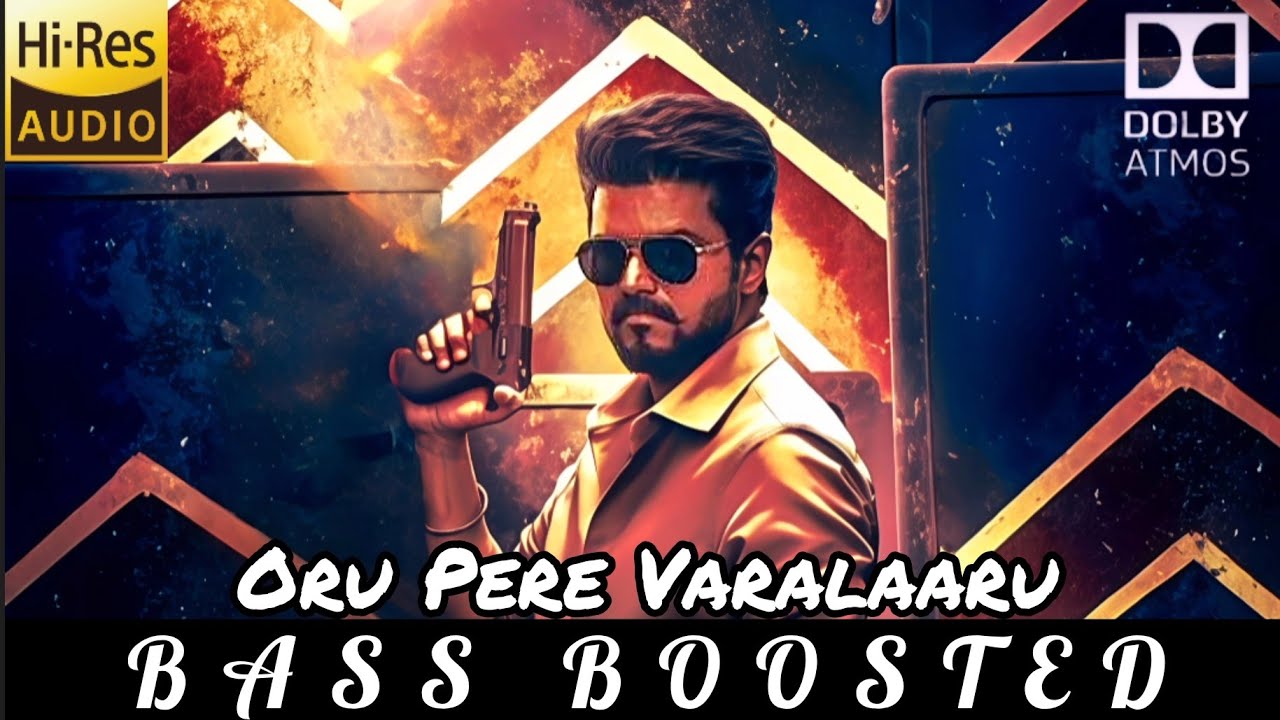 Oru Pere Varalaaru BASS BOOSTED | Jana Nayagan | Thalapathy Vijay, @AnirudhOfficial 