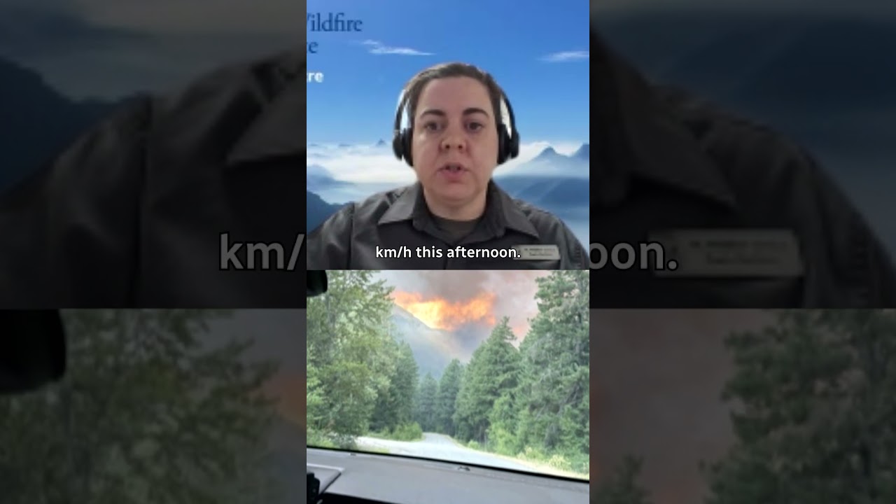 Вышедший из-под контроля лесной пожар возле Бостон-Бар, Британская Колумбия, привел к эвакуации
