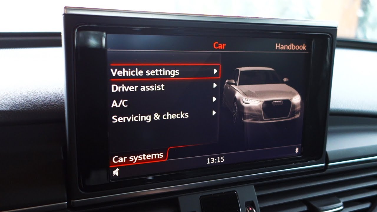 Audi A6 2016 - Audi MMI Preview