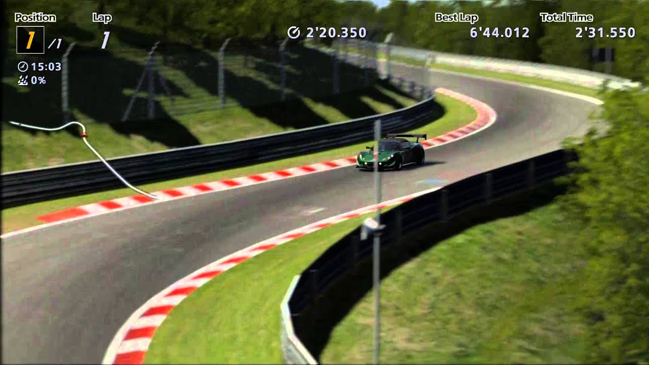 GT6 ニュル北  PP500タイムアタック：1