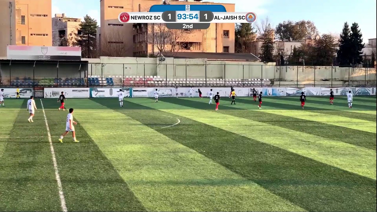 U17 - Newroz SC vs AL-Jaish SC ( Full Game )